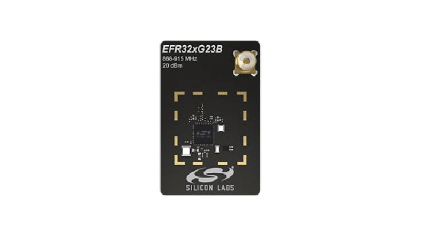 Placa de radio Inalámbrico IoT Silicon Labs xG23-RB4210A, frecuencia 868 → 915MHZ