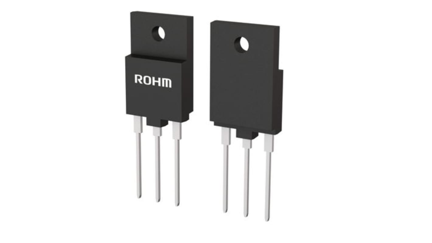 ROHM R6055VNZC17 N-Kanal, THT MOSFET 600 V / 23 A, 3-Pin TO-3PF