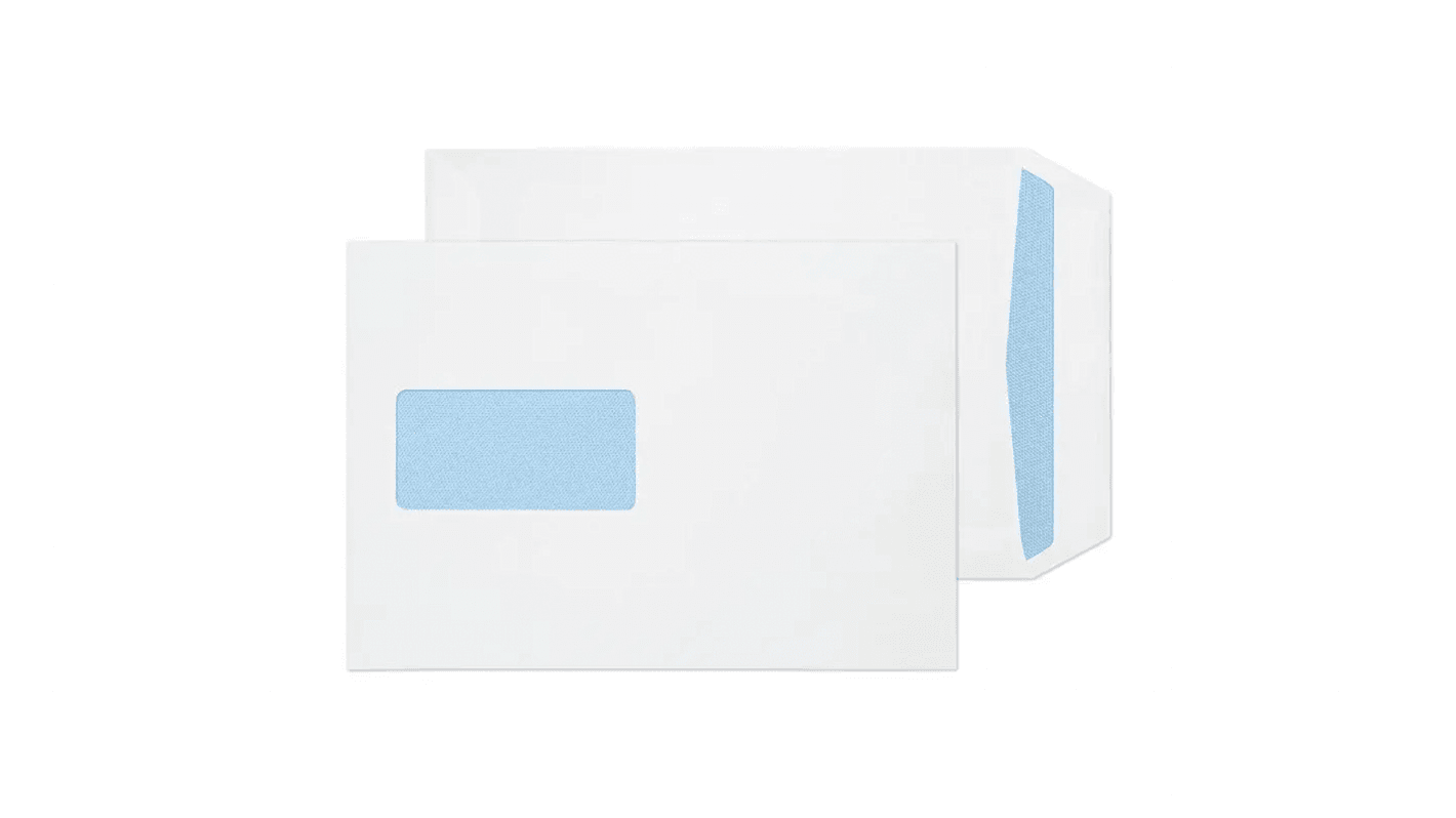 White C5 Window Self-Seal Flap Mailing Envelope