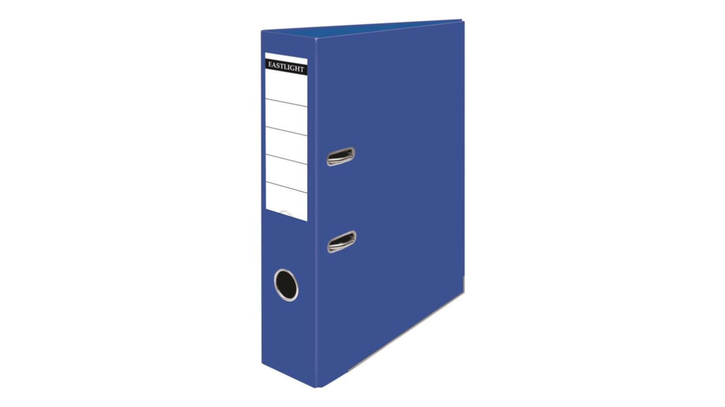 PASTOREG Blue A4 Lever Arch Clip File, Ring Binder