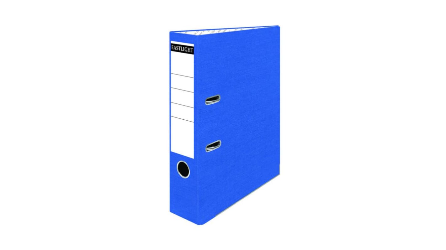 PASTOREG Blue A4 Lever Arch Clip File, Ring Binder