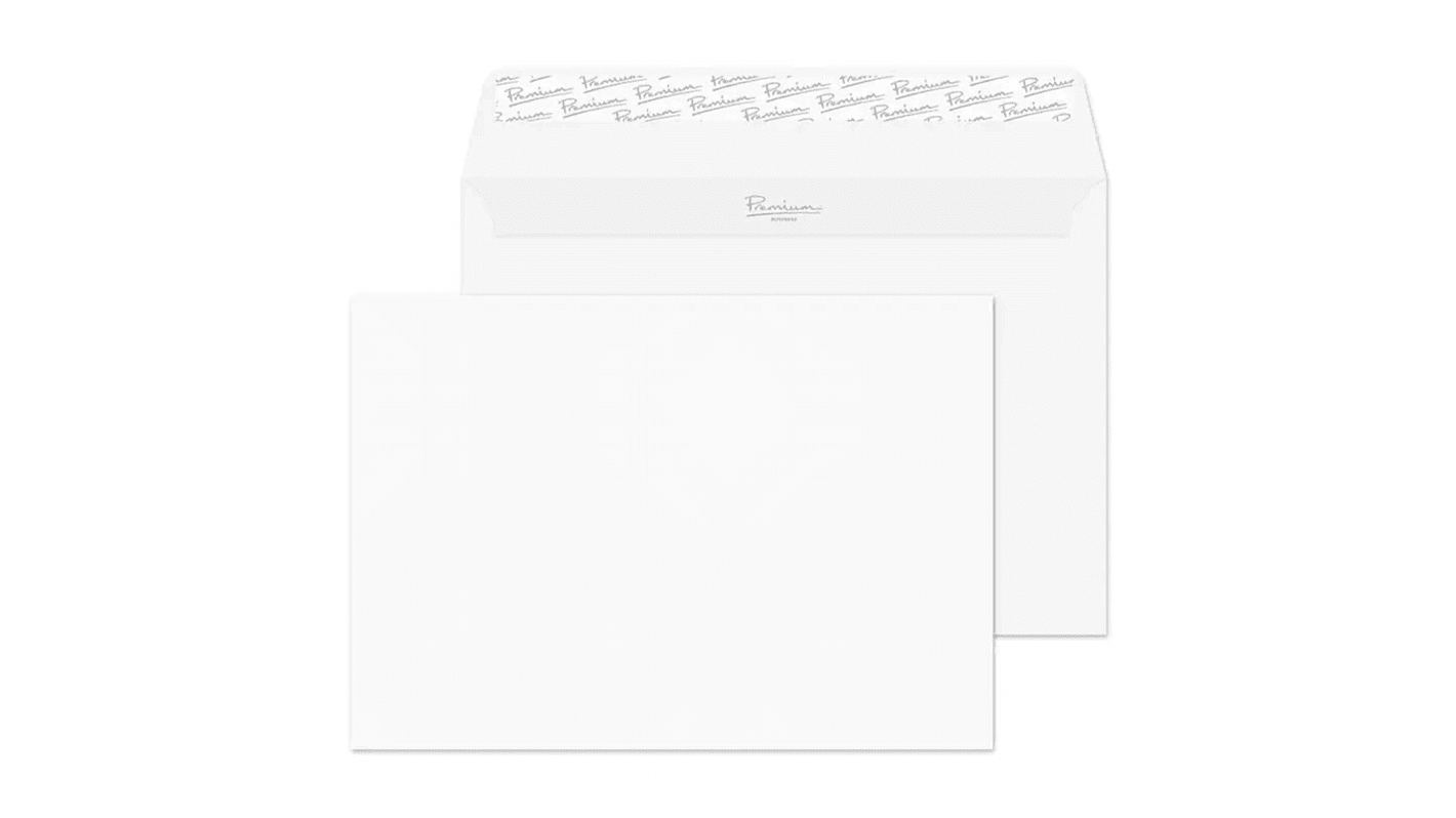 White C5 No Peel/Seal Mailing Envelope