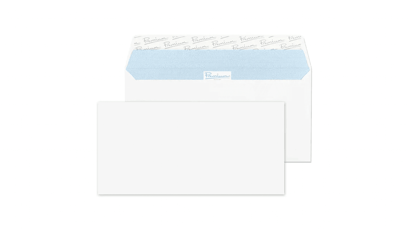 32215 White DL No Peel/Seal Mailing Envelope RS