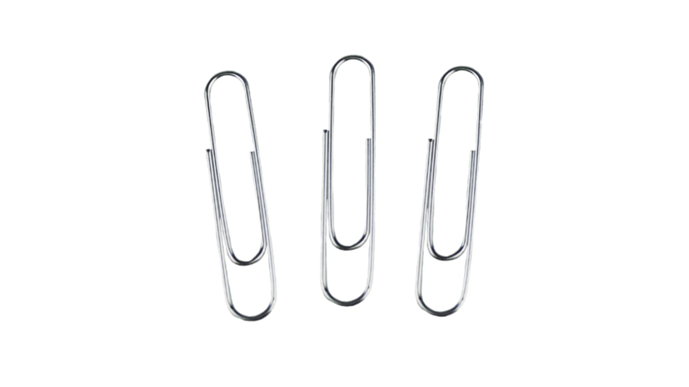 Whitecroft Essentials Steel Paperclip