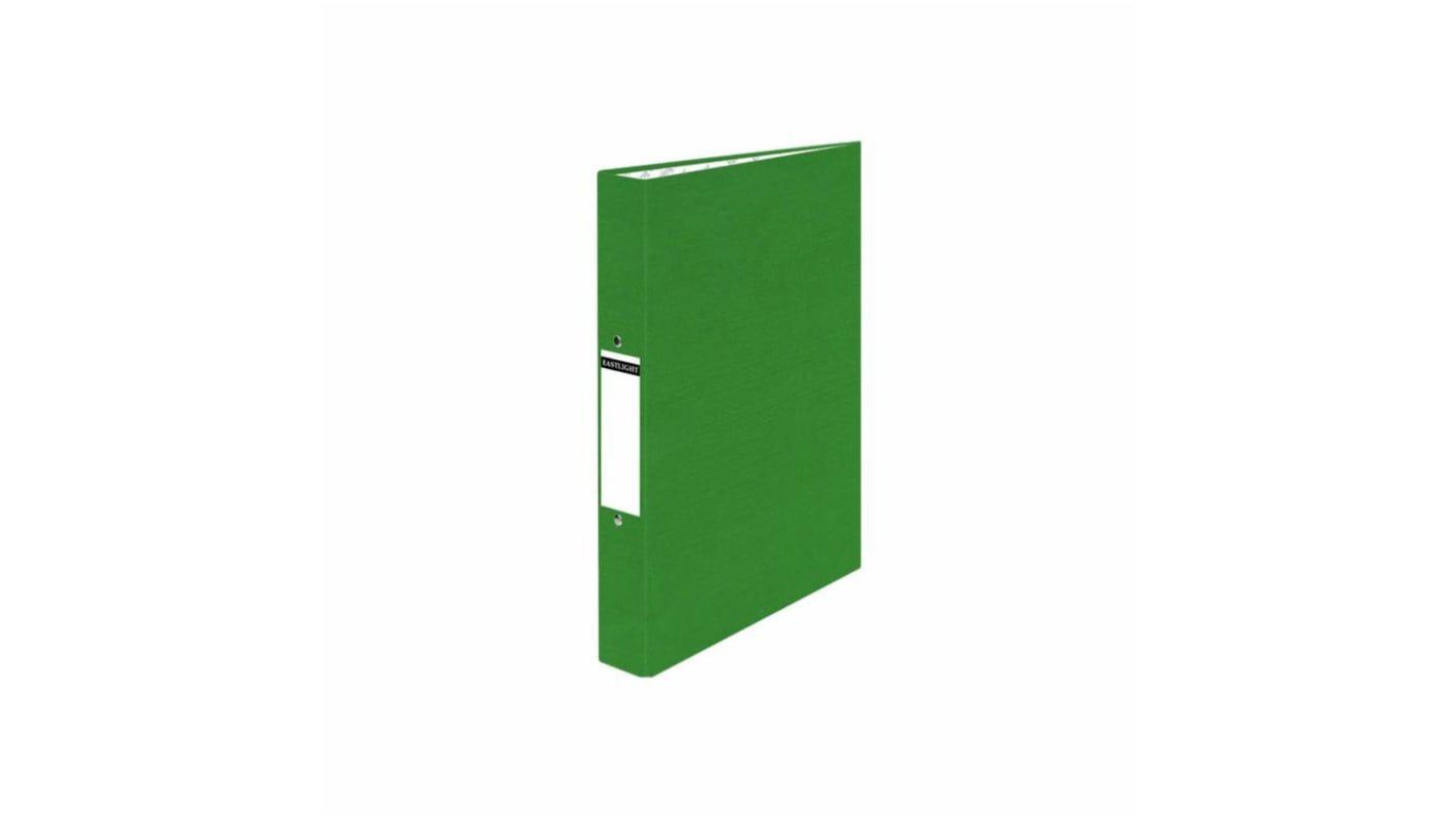 PLASTOREG Green A4 Clip File, Ring Binder