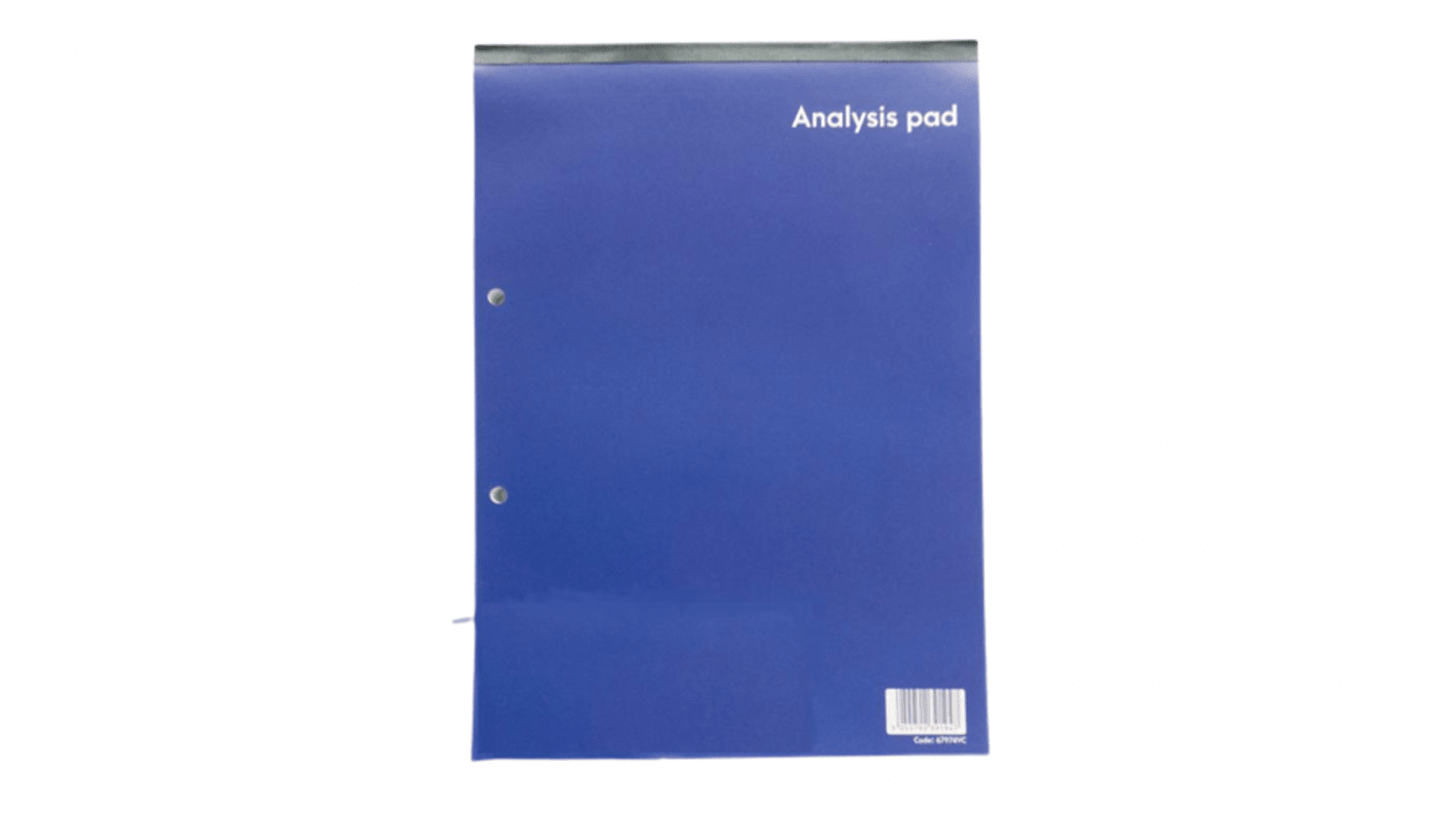 Cuaderno Victor Stationery 67974VC, Azul Inferior A4