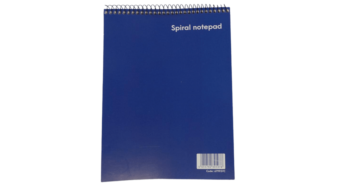 67995VC Victor Stationery A5 Wirebound Lower Notepad Ruled Sheets RS