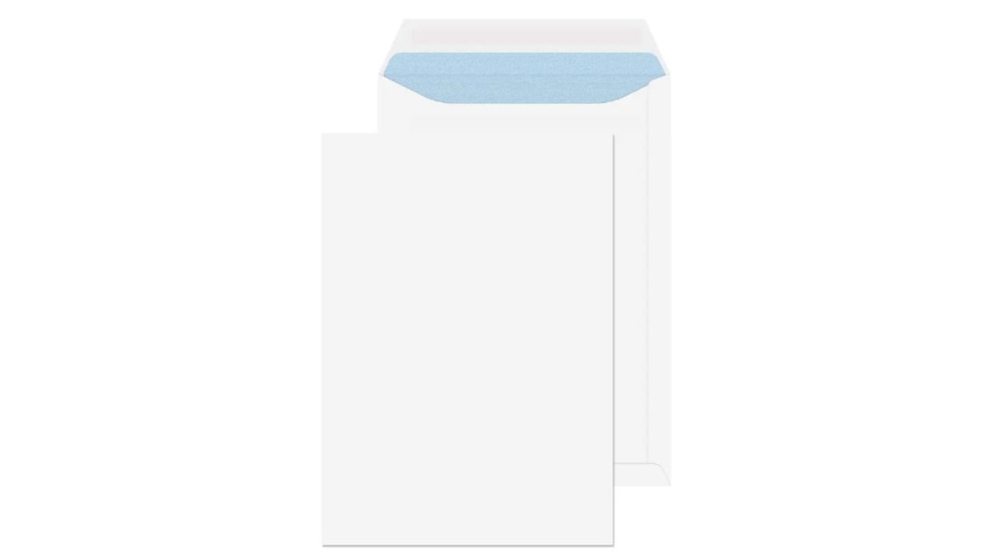 White C4 No Self-Seal Flap Mailing Envelope