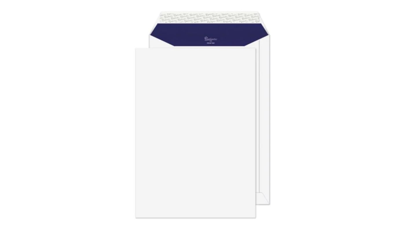 White C4 No Peel/Seal Mailing Envelope