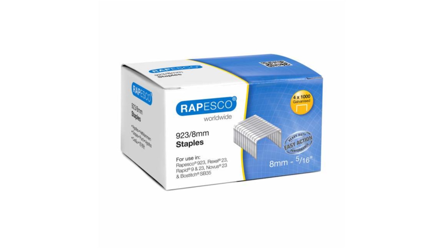 S92308Z3 | Rapesco 8mm Staples | RS