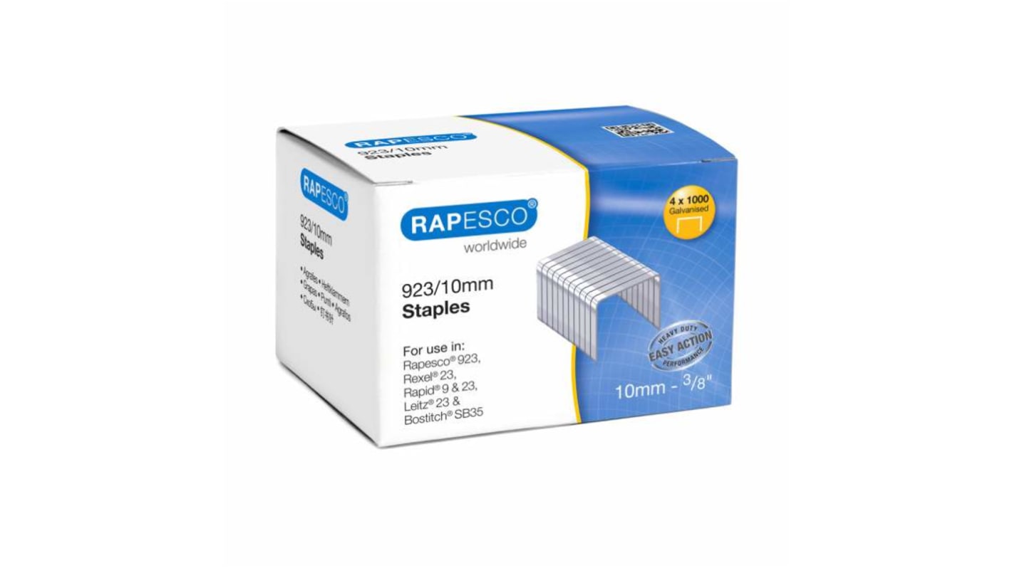 Agrafes Rapesco 10mm