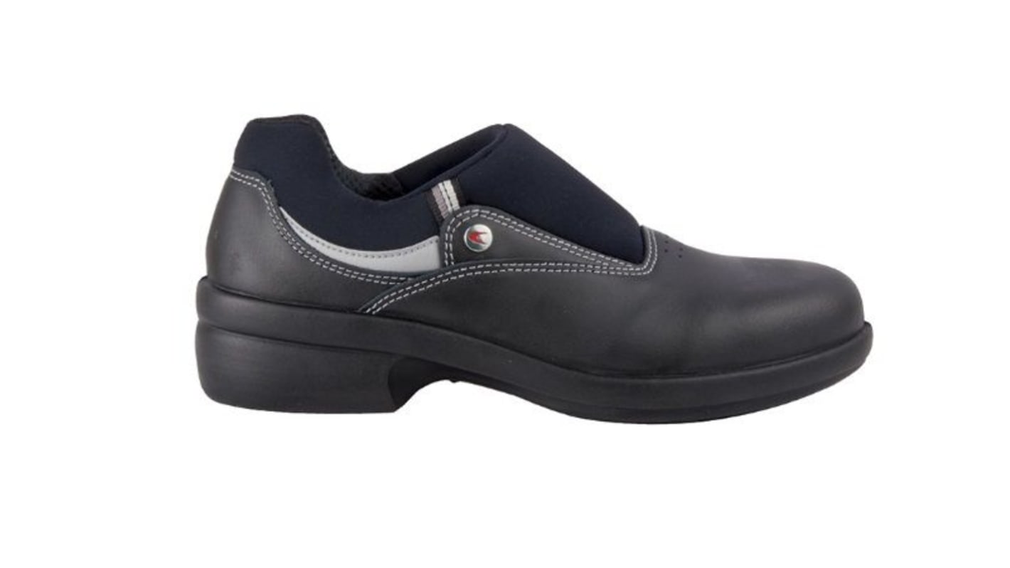 Cofra MALIKA Women's Black Toe Capped Safety Shoes, EU 36