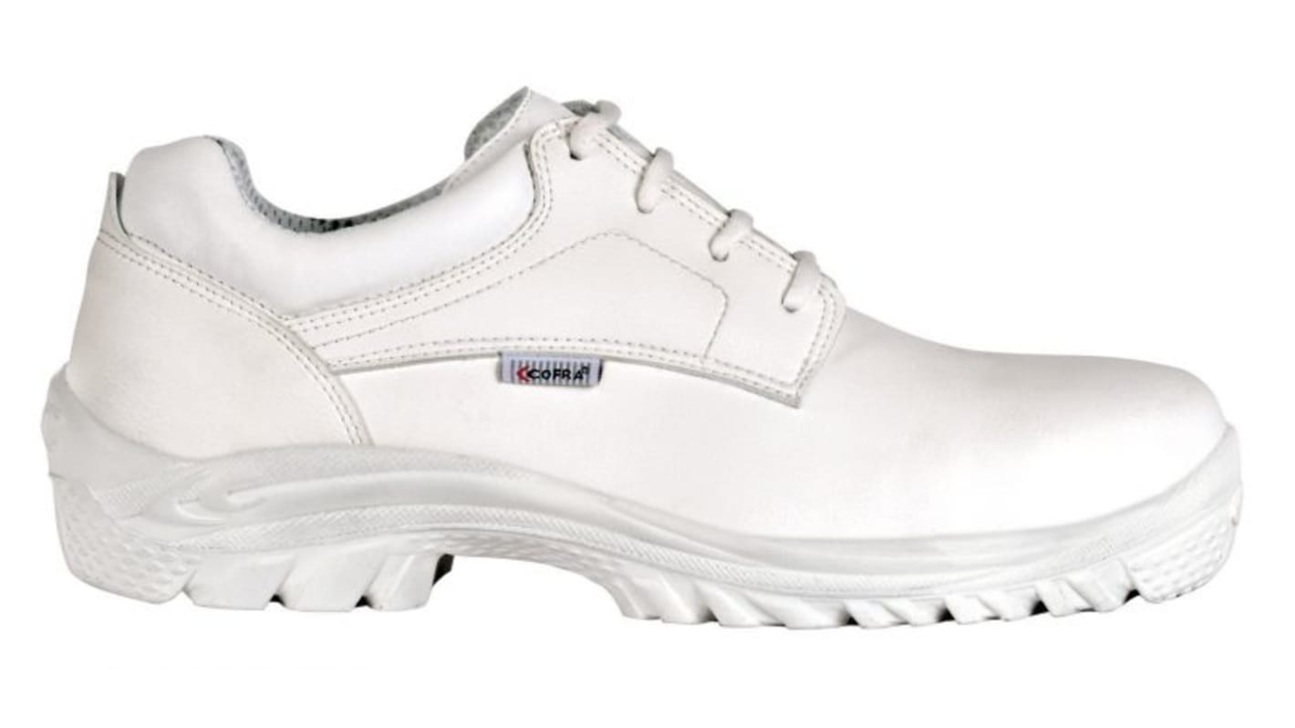 Cofra LORICA Men's White Toe Capped Safety Shoes, UK 3