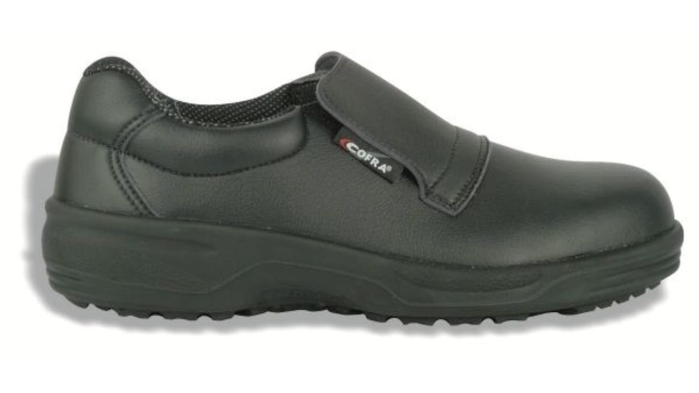 Cofra ITACA Men's Black Toe Capped Safety Shoes, UK 10.5
