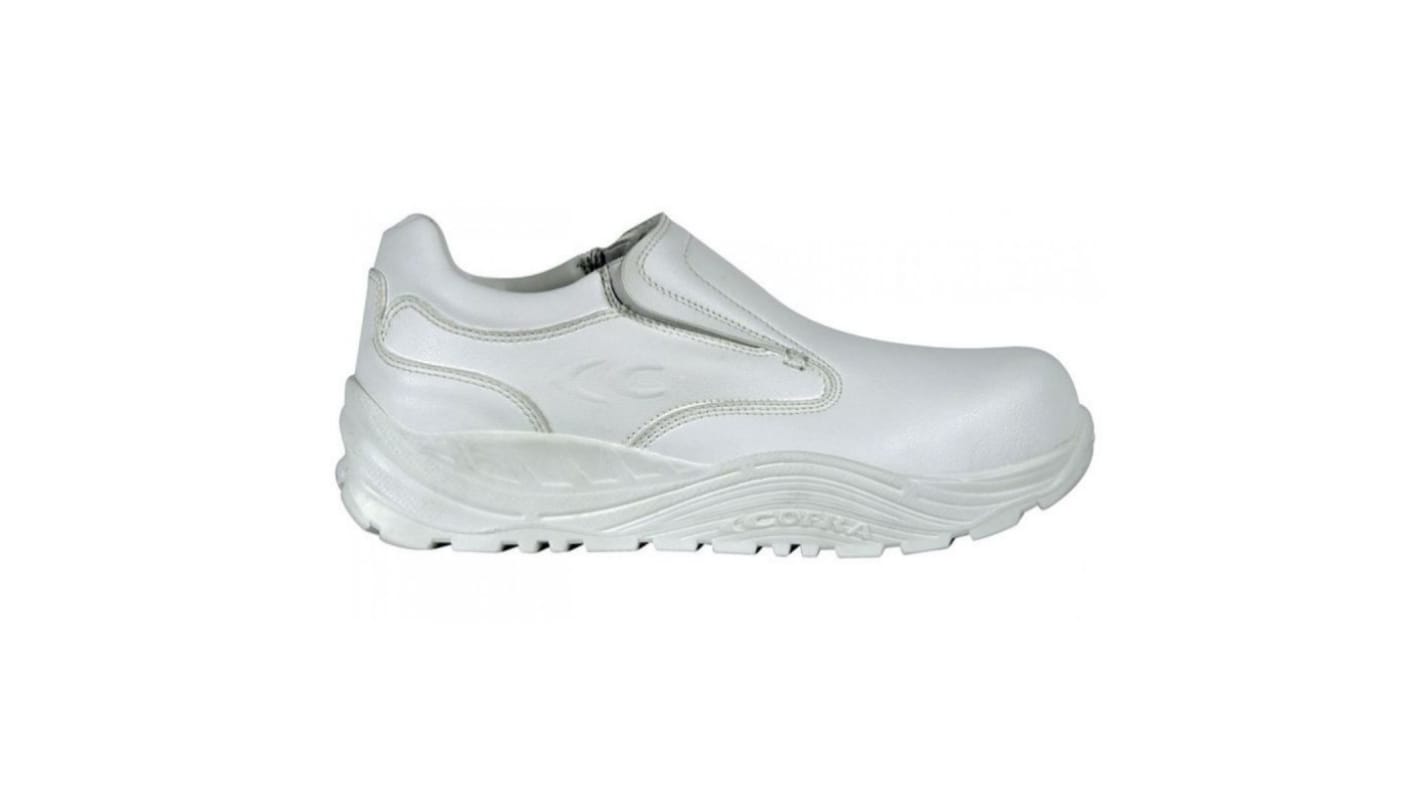 Hata White slip on shoe S3 CI SRC