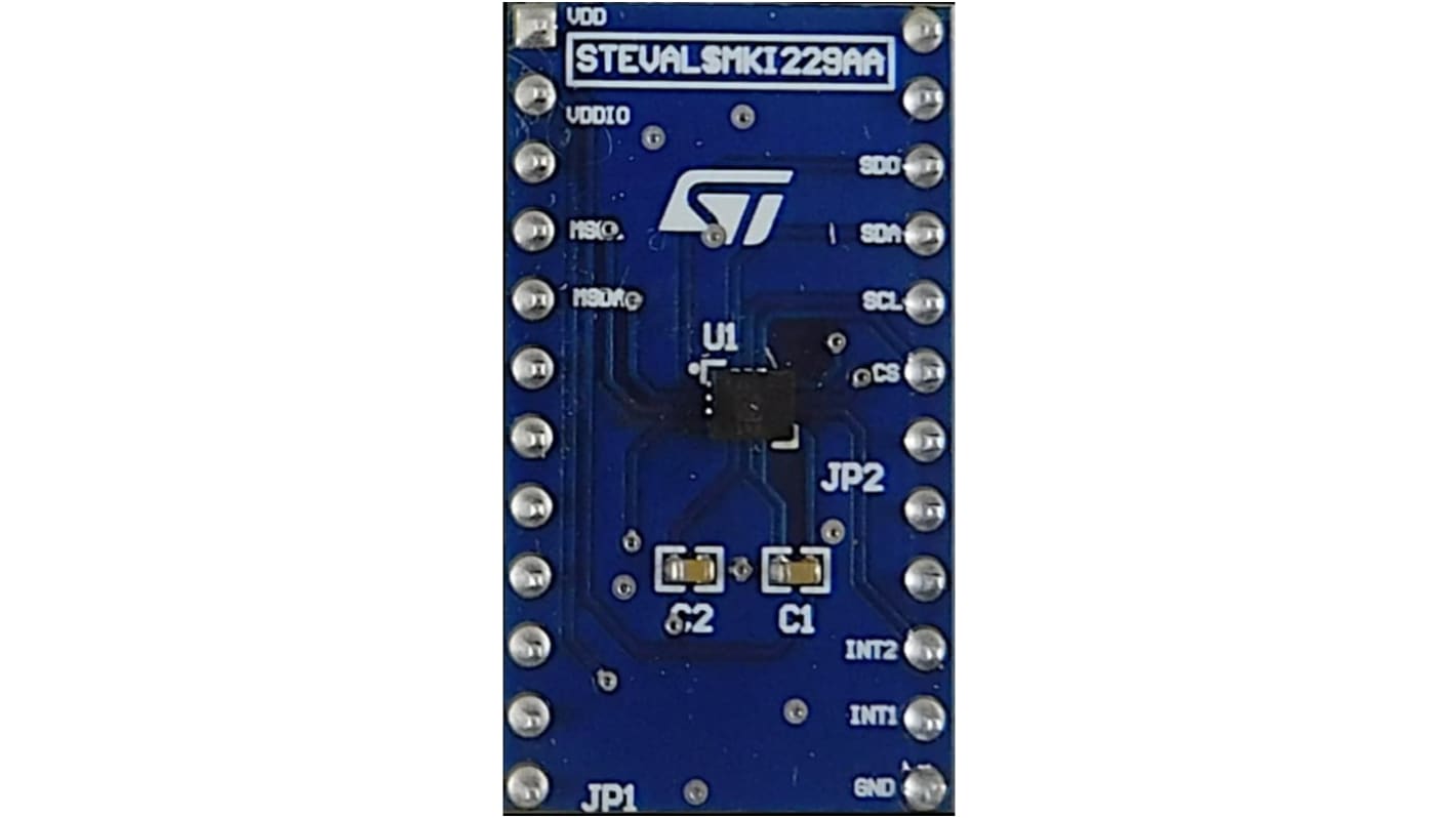 Kit de evaluación Sensor de acelerómetro STMicroelectronics STEVAL-MKI229A - STEVAL-MKI229A, para usar con