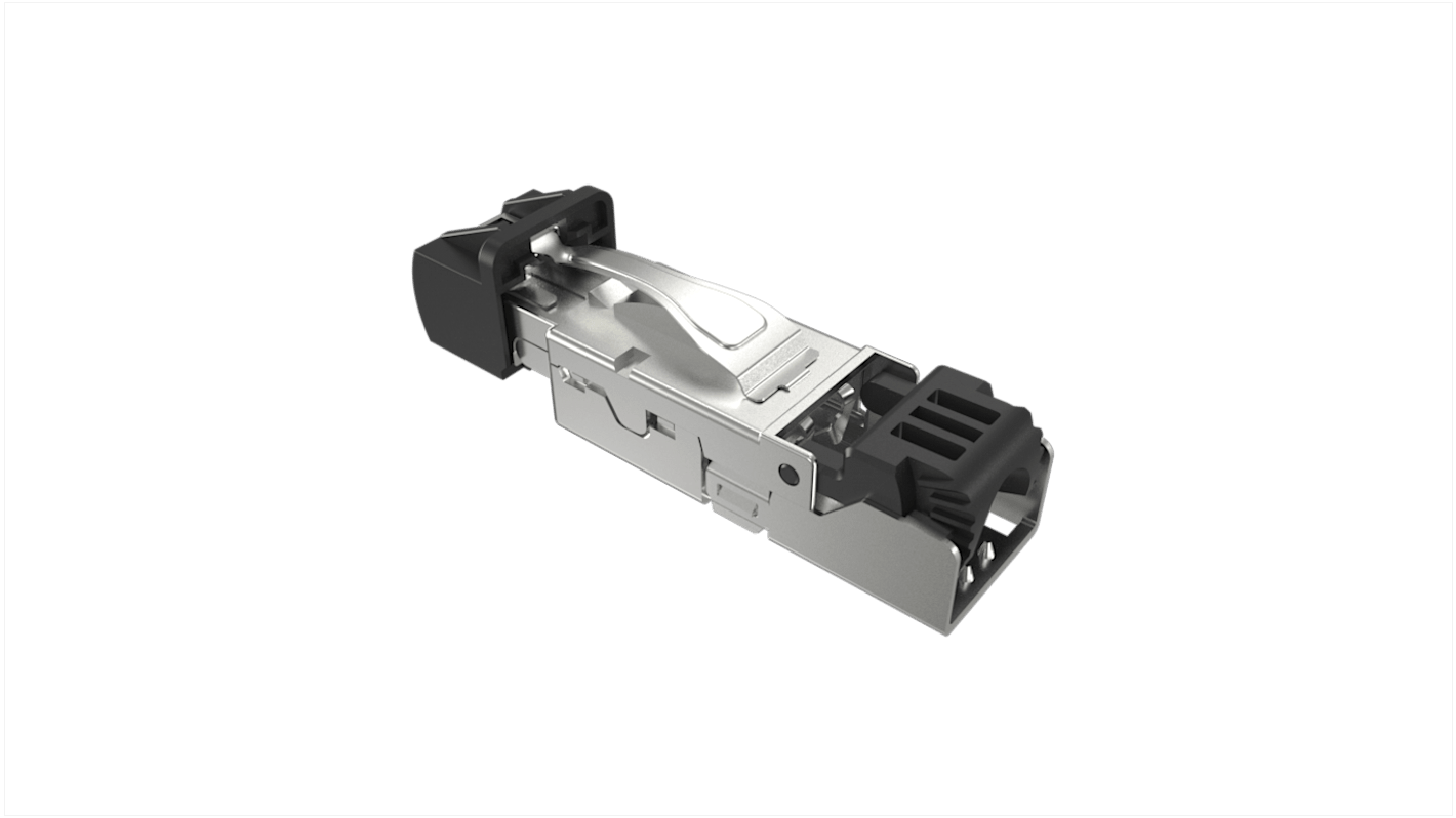 Amphenol Communications Solutions DRP10 Series Male RJ Connector, Cable Mount, Cat6a