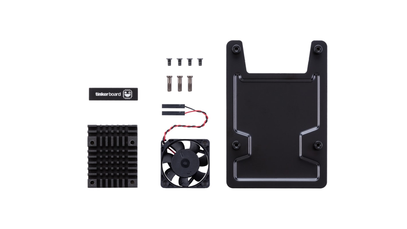 Asus Kit de bricolage Tinker Open Case avec ventilateur pour une utilisation avec les ordinateurs Tinker Board et