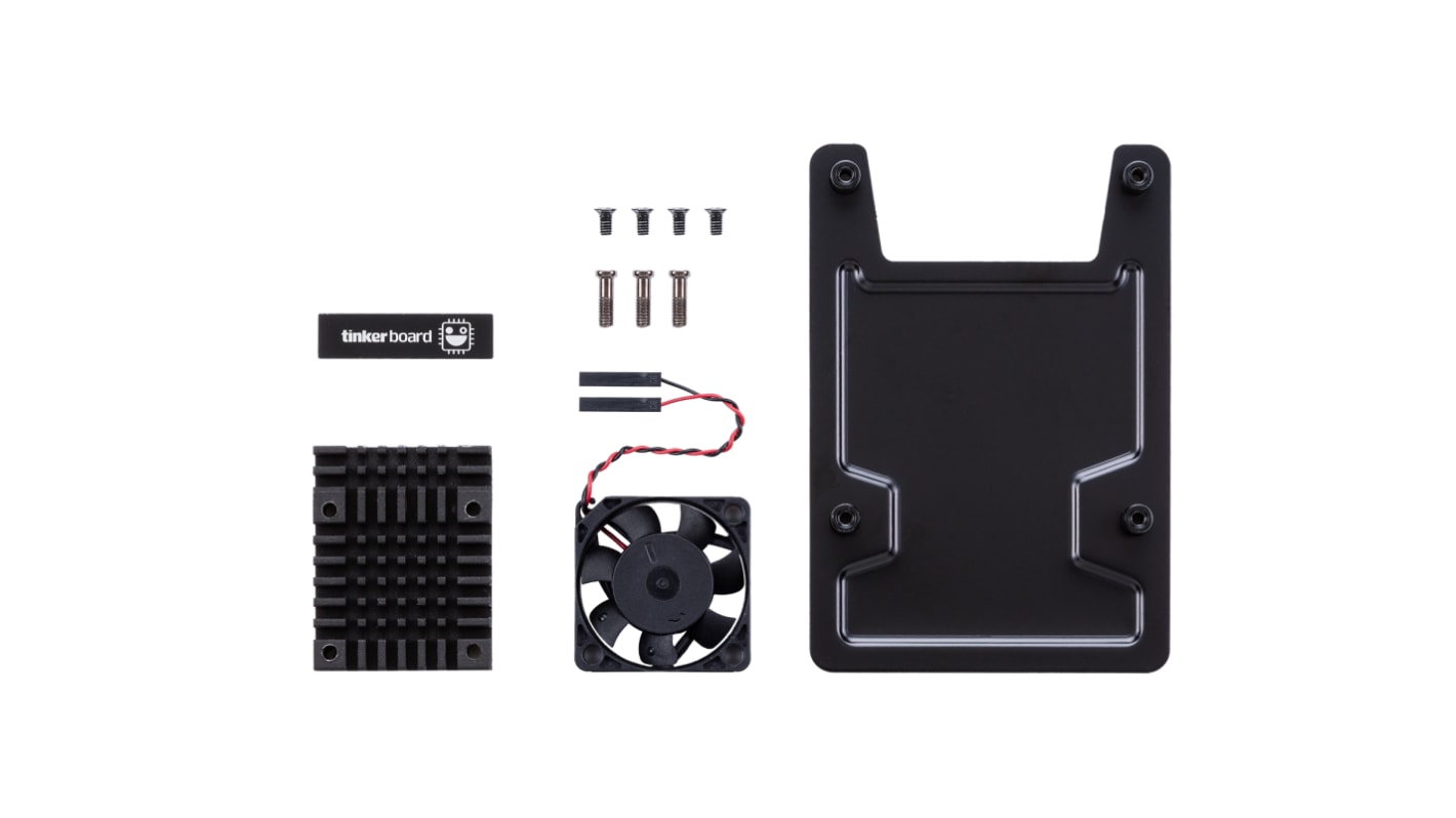 Asus Tinker Open Case DIY Kit with Fan for use with Tinker Board and Tinker Board S Single Board Computers