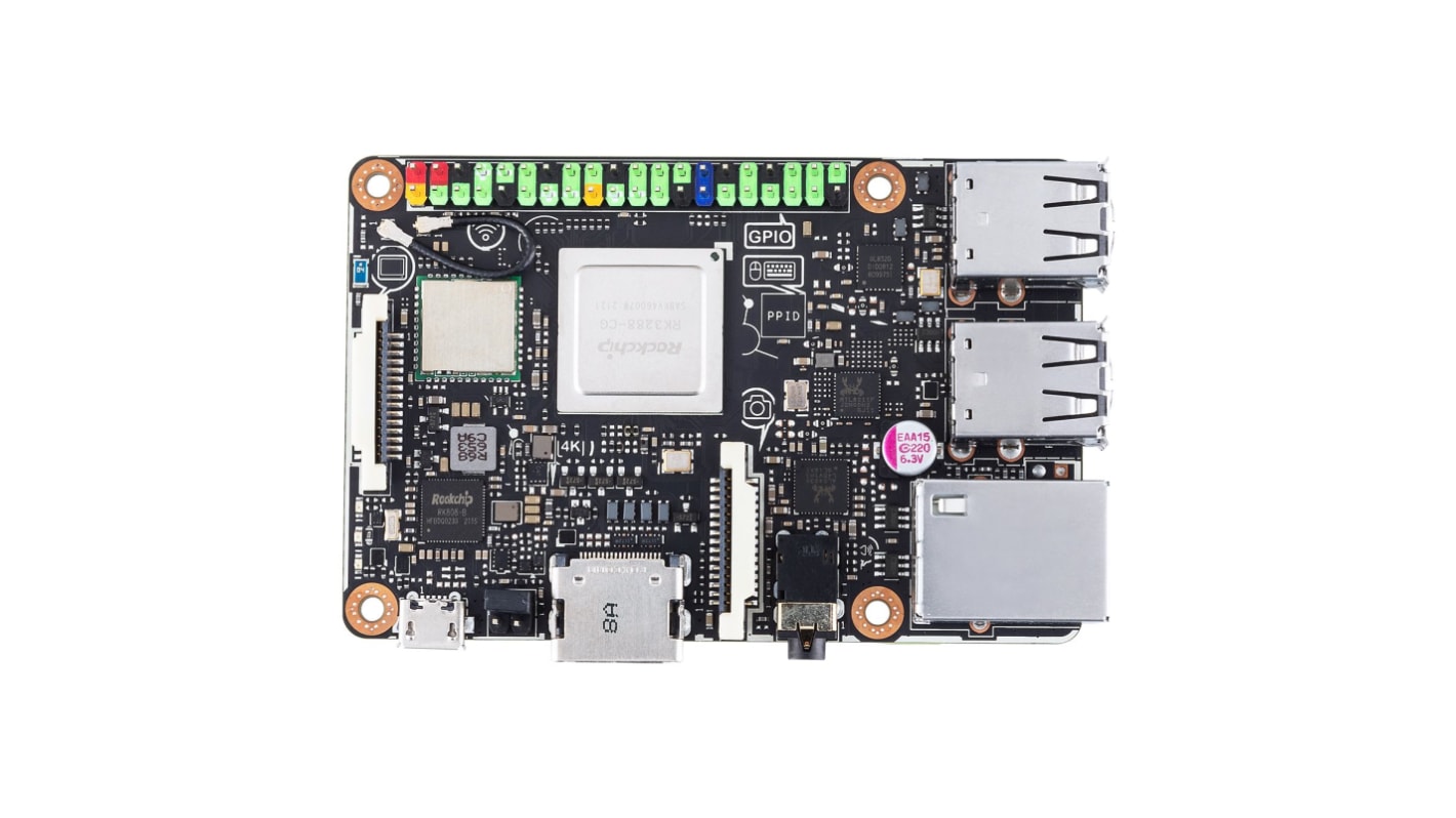 Asus Ordinateur à carte simple basé sur ARM Tinker Board R2.0 2 Go