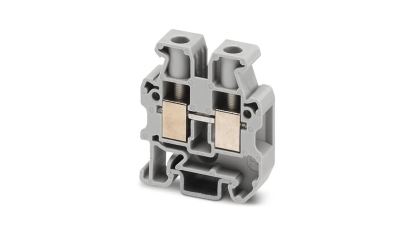 3248038 Phoenix Contact Grey Feed Through Terminal Block, 2Level