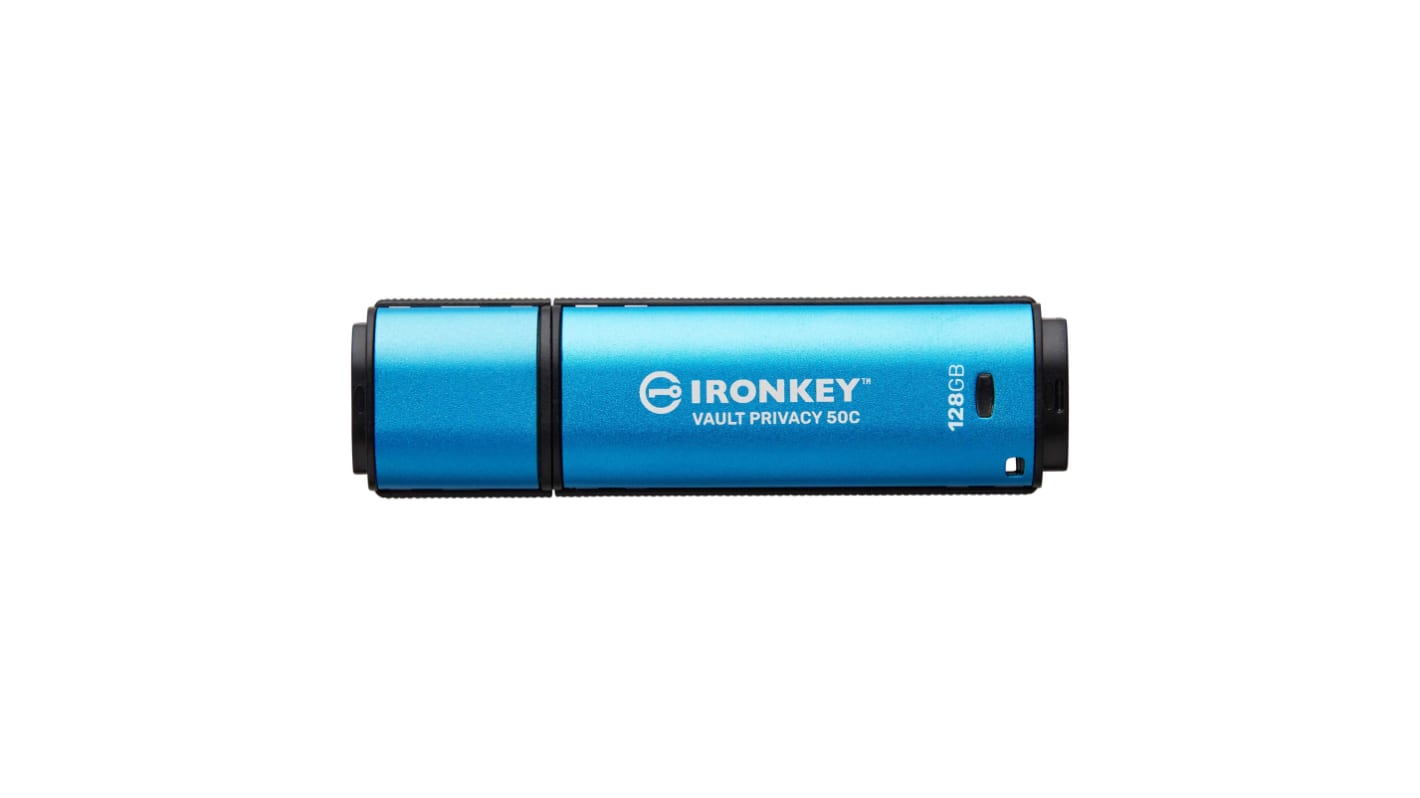 Kingston USBメモリ 128GB, USB 3.2, IKVP50C/128GB