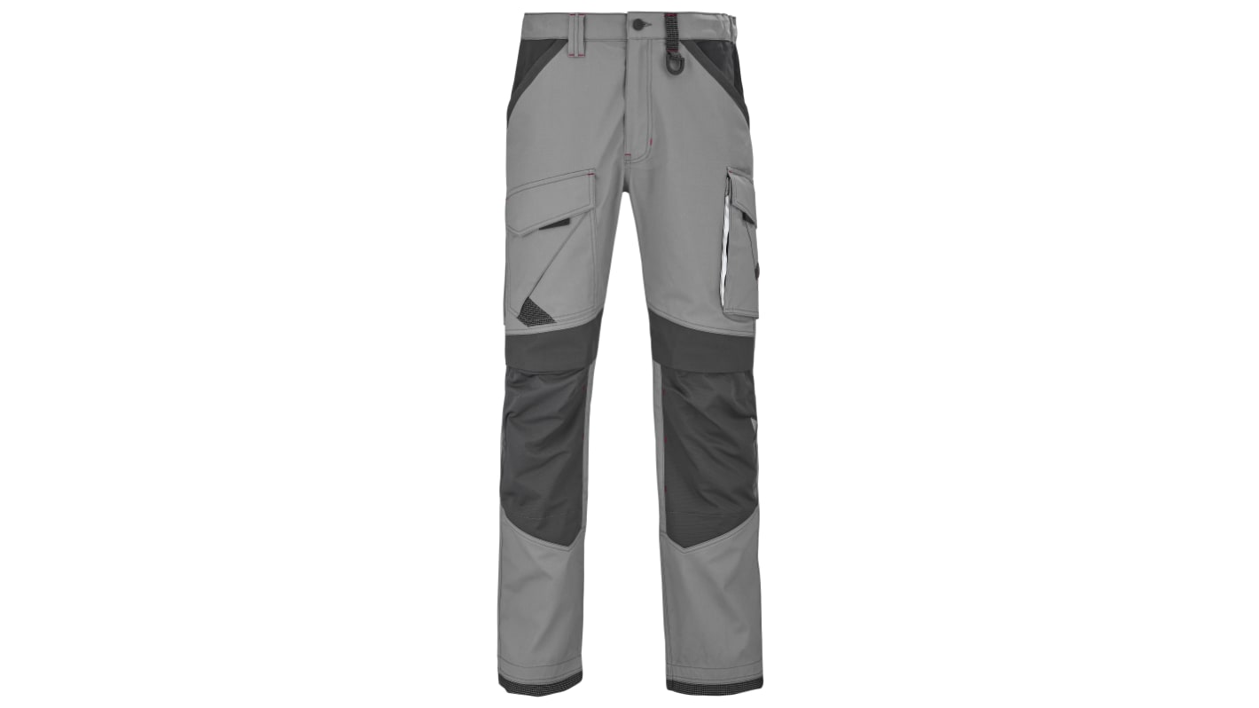 Pantalon Lafont 1ATT3, M, 85 → 92cm Homme, Gris en Coton, polyester, Résistant à l'abrasion