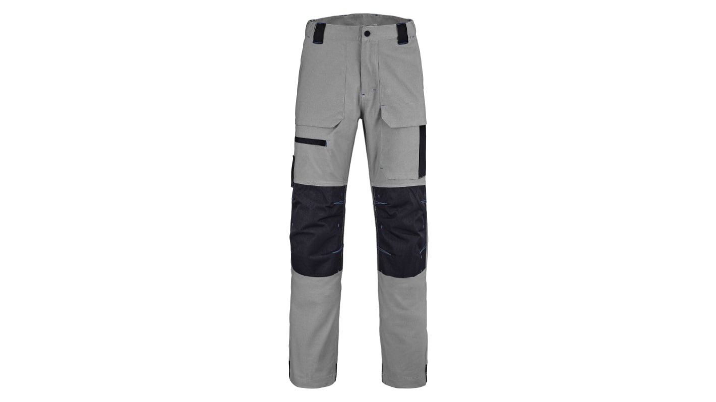 Pantalon Lafont 1AXSTRCH 6, 40, 82cm Homme, Noir, Gris en Coton, élastane, polyester, Résistant à l'abrasion