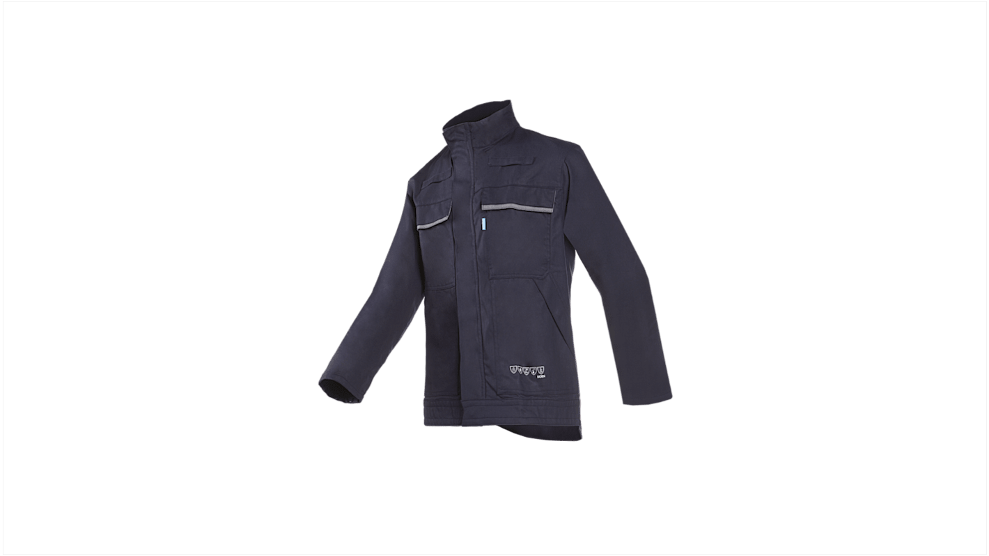 veste de soudeur Sioen Uk 019VA2PF9, Bleu marine, XXL