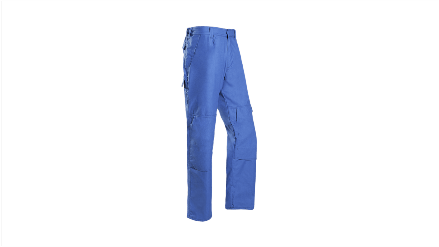 Pantaloni Blu reale 1% AST, 45% TencelTM Lyocell, 54% modacrilica per Unisex 34 Antistatico, Resistente alle sostanze