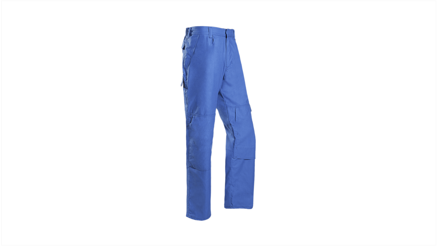 Pantaloni Blu reale 1% AST, 45% TencelTM Lyocell, 54% modacrilica per Unisex 36 Antistatico, Resistente alle sostanze