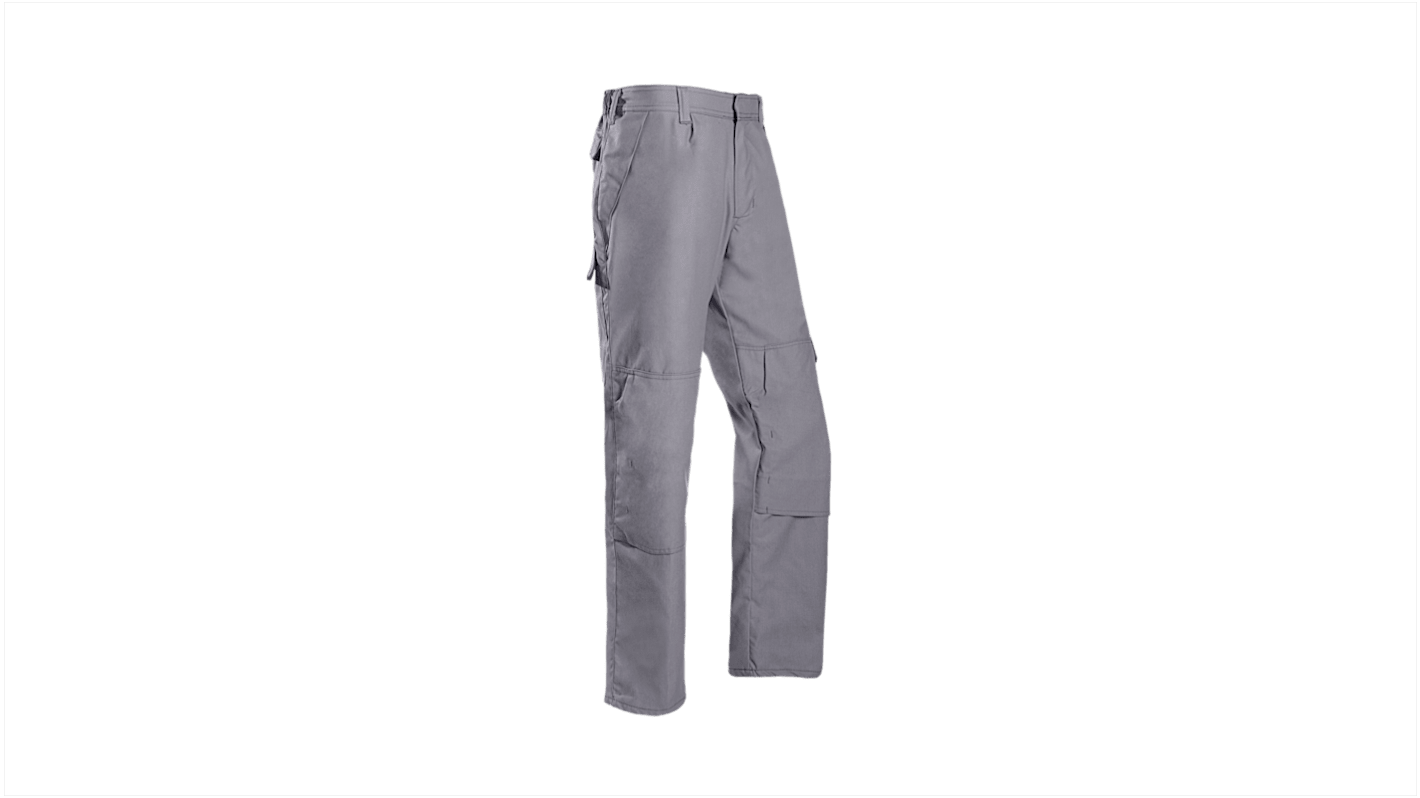 Pantaloni Grigio 1% AST, 45% TencelTM Lyocell, 54% modacrilica per Unisex 36 Antistatico, Resistente alle sostanze