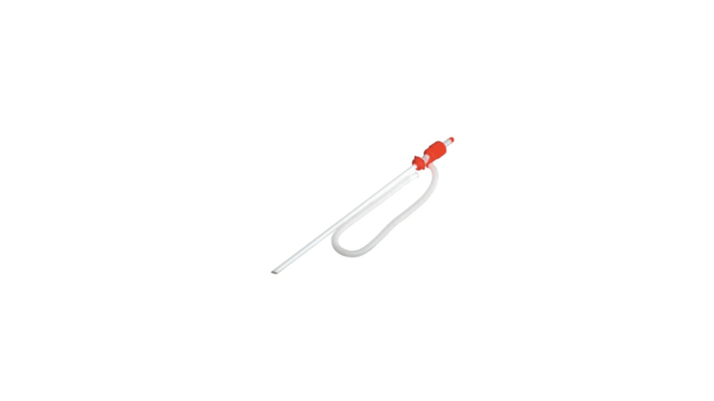 Pompe siphon manuelle Plastique RS PRO, 60 → 205L