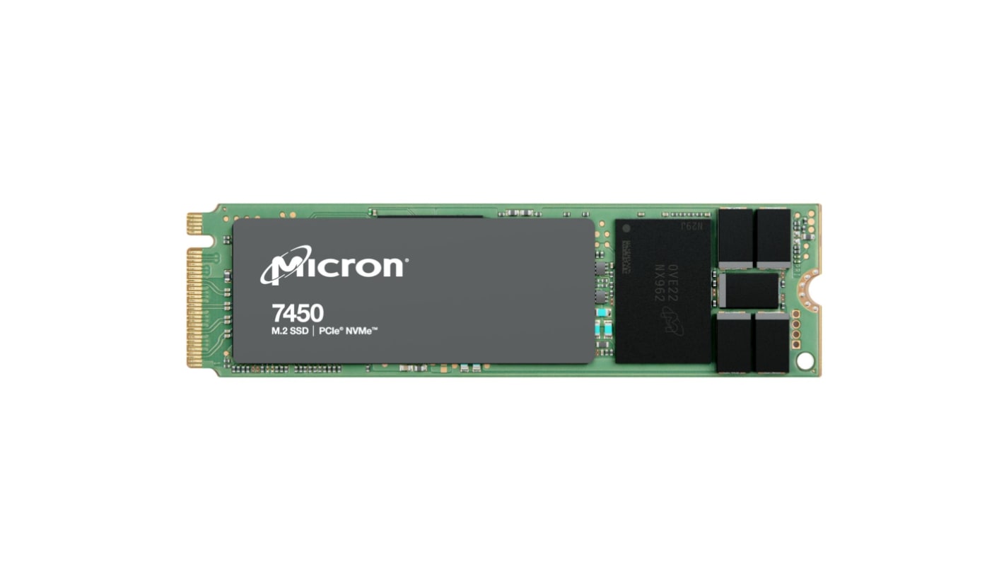 Micron 7450 PRO, M.2 2280 SSD NVMe PCIe Gen 4 x 4 , 3D TLC, 960 GB, SSD