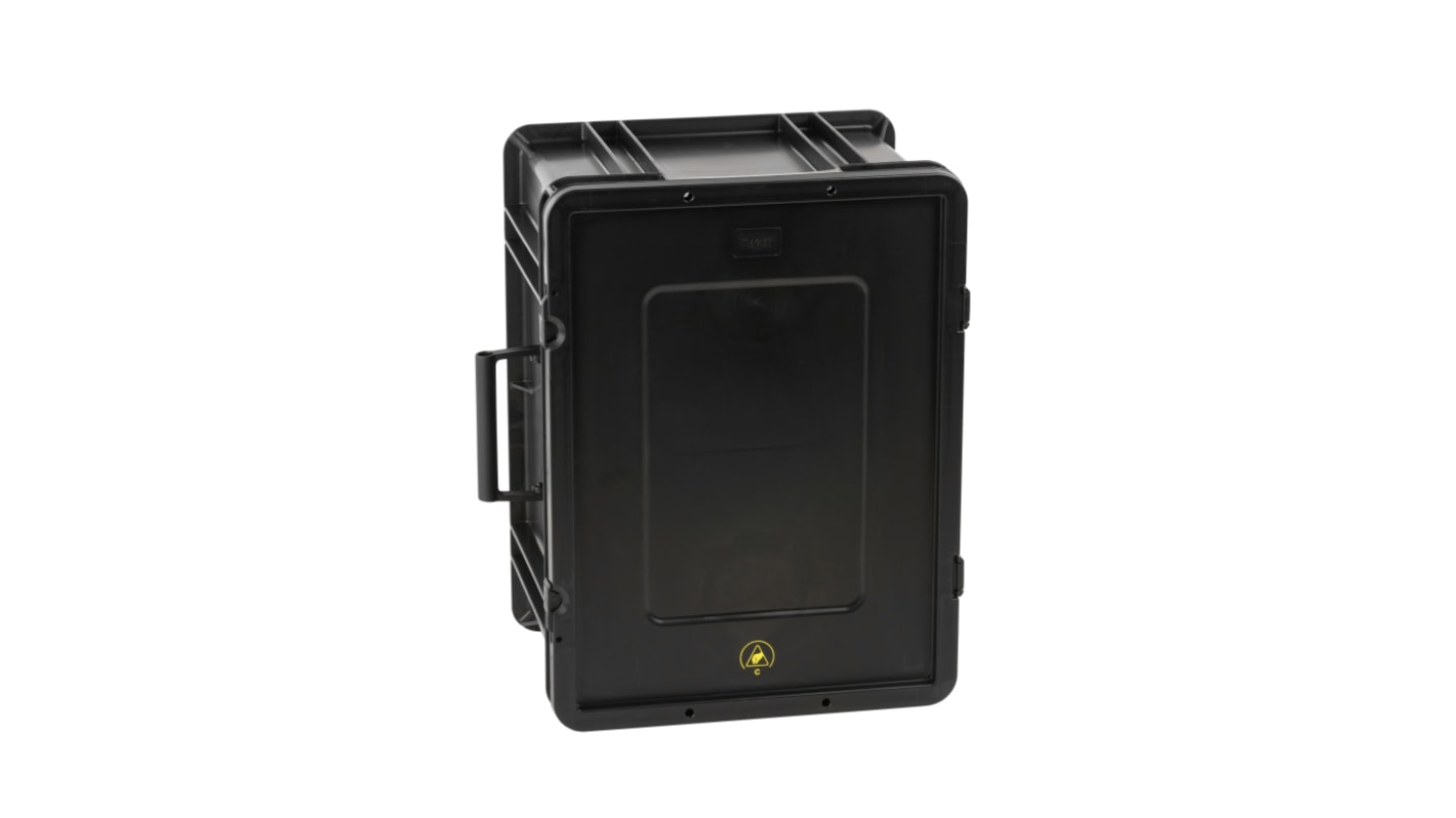217050060 Polypropylene ESDSafe Box 600mm (L) 288mm (H) RS