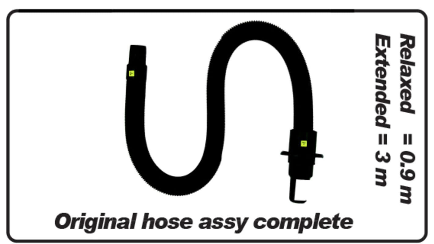 Vide EUROSTAT Tuyau flexible de 350 cm pour les aspirateurs EPA