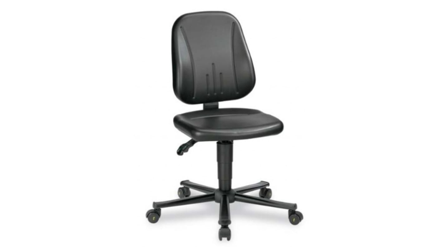 Chaise de bureau EUROSTAT, dossier inclinable, Hauteur d'assise 440 → 590mm