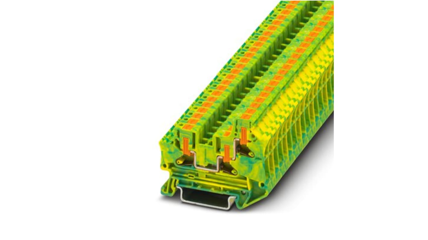 Phoenix Contact Earth Terminal Block, 6mm²