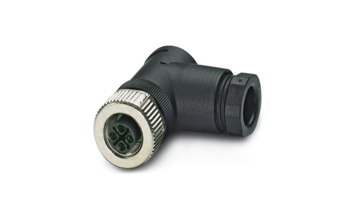 Phoenix Contact Circular Connector, 3 Contacts, Screw, M12 Connector, Plug and Socket