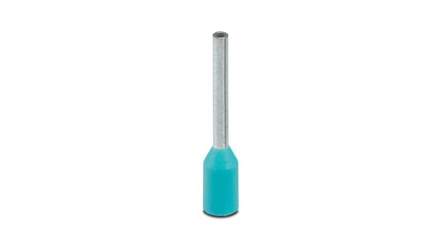 Phoenix Contact Bootlace Ferrule, Turquoise