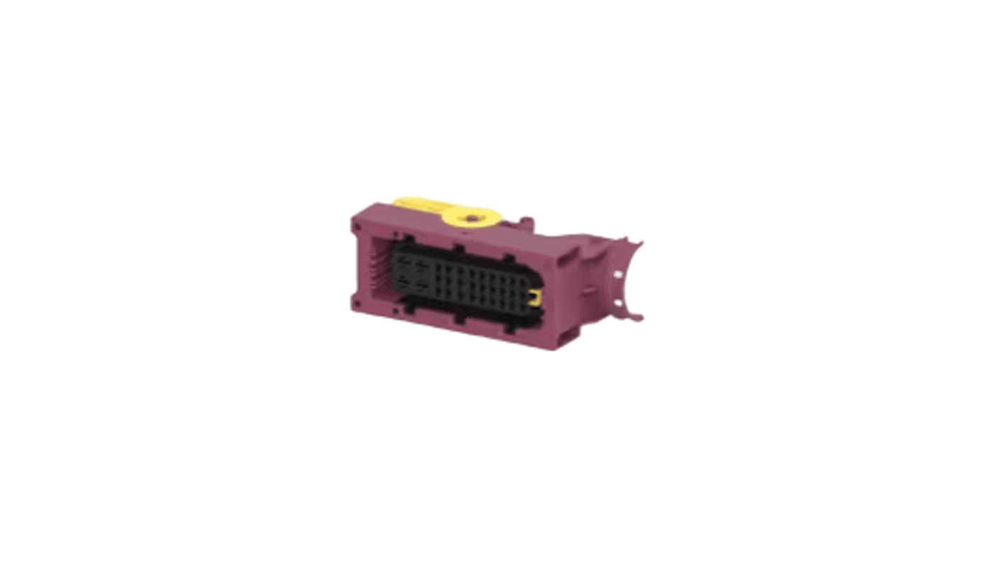 Conector de automoción TE Connectivity AMP, LEAVYSEAL Hembra de 31 vías en 2 filas, 40A, terminación: Cable