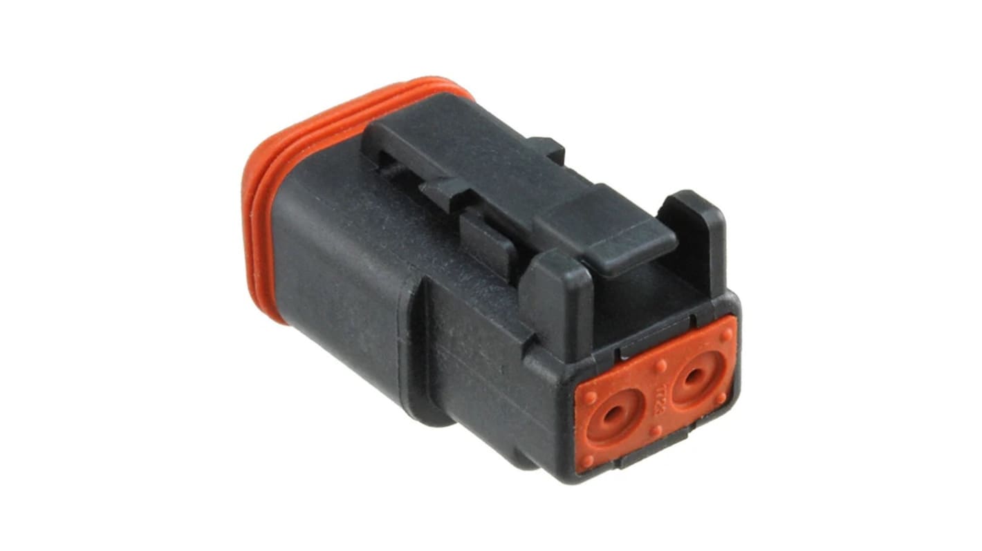 TE Connectivity, DEUTSCH, DEUTSCH DT Automotive Connector Socket 2 Way, Wire Termination