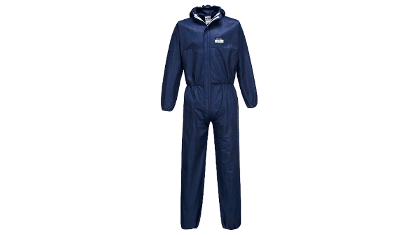 Portwest Navy Disposable Coverall, L