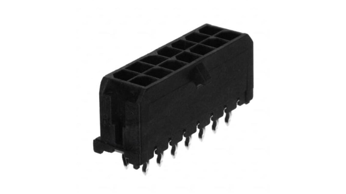 Embase pour CI Molex, 43045, 20 pôles , 3mm, 2 rangées