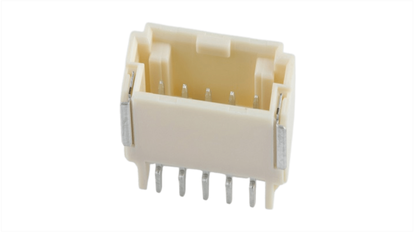 File di contatti PCB Molex, 5 vie, 1 fila, passo 2mm