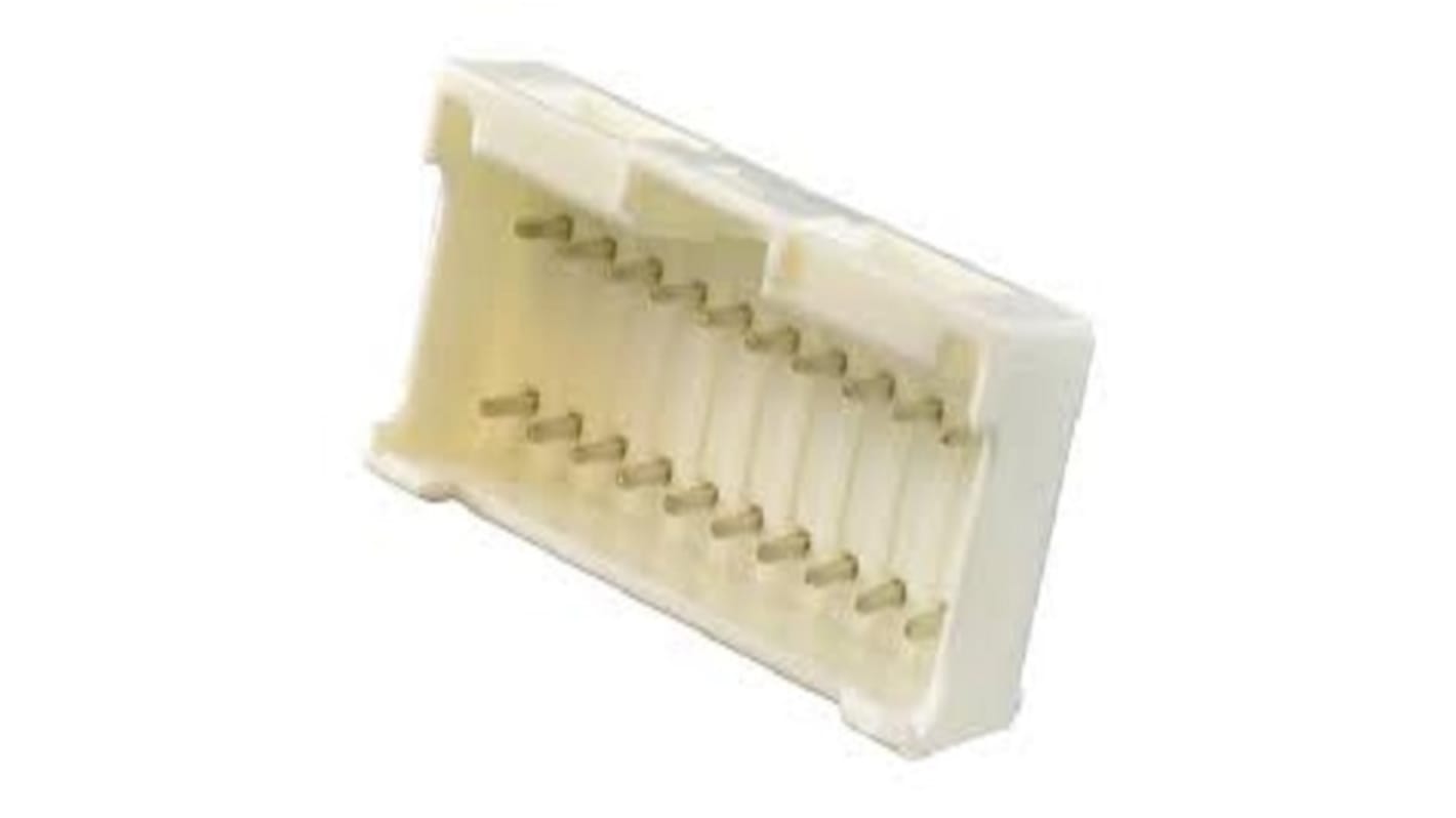 File di contatti PCB Molex, 24 vie, 2 file, passo 2mm