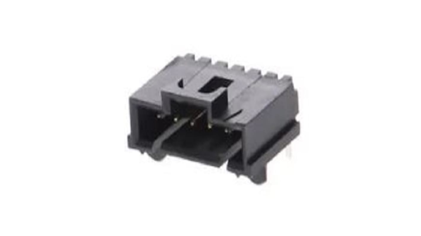 Embase pour CI Molex, 70555, 6 pôles , 2.54mm 1 rangée