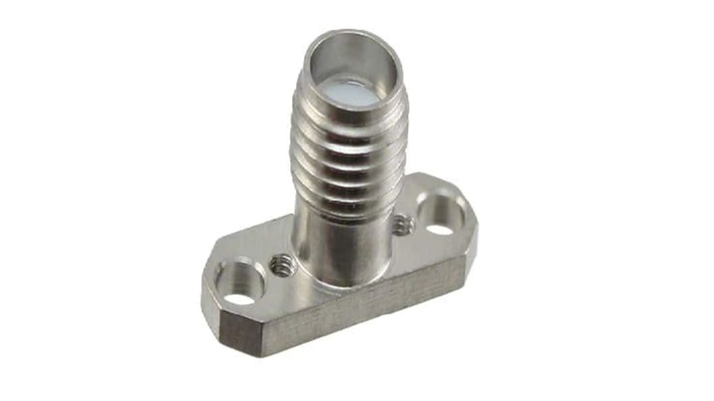 SMA JACK RECPT 2 HOLE FLANGE W/SCREWS