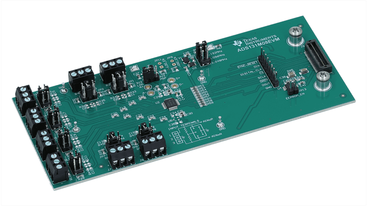 Kit di dimostrazione ADC Texas Instruments per ADS131M08