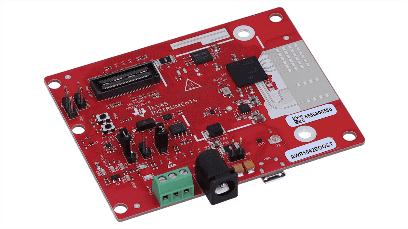 Texas Instruments Evaluationsboard, 76 → 81GHz Entwicklungsplatine ARM Cortex für AWR1642, RADAR